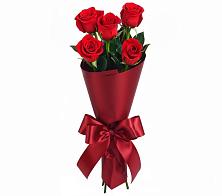 Букет 5 Красных роз Эдлесс Лав в Снегирях