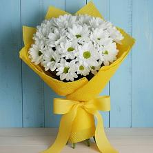 Букет цветов из:  Хризантемы в Снегирях