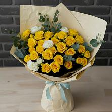 Букет цветов из:  Розы в Снегирях