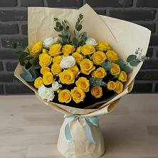 Букет цветов из:  Розы в Снегирях