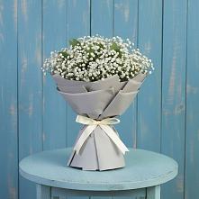 Букет цветов из:  Гипсофила в Снегирях