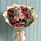 Букет цветов из: Гвоздики и Розы в Снегирях