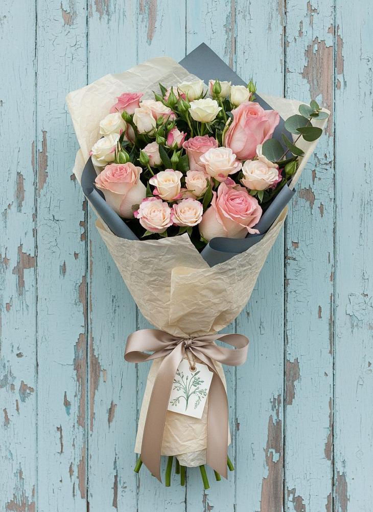 Букет цветов из: Розы в Снегирях