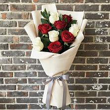 Букет цветов из:  Розы в Снегирях