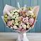 Букет цветов из: Альстромерии и Розы в Снегирях