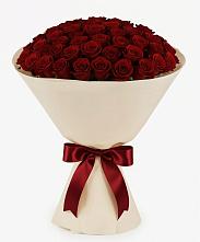 Букет 101 Бордовая роза Блэк Бакарра в Снегирях
