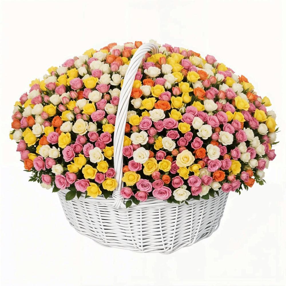 Премиум букет из: Розы в Снегирях