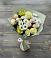 Букет цветов из: Альстромерии, Розы и Хризантемы в Снегирях