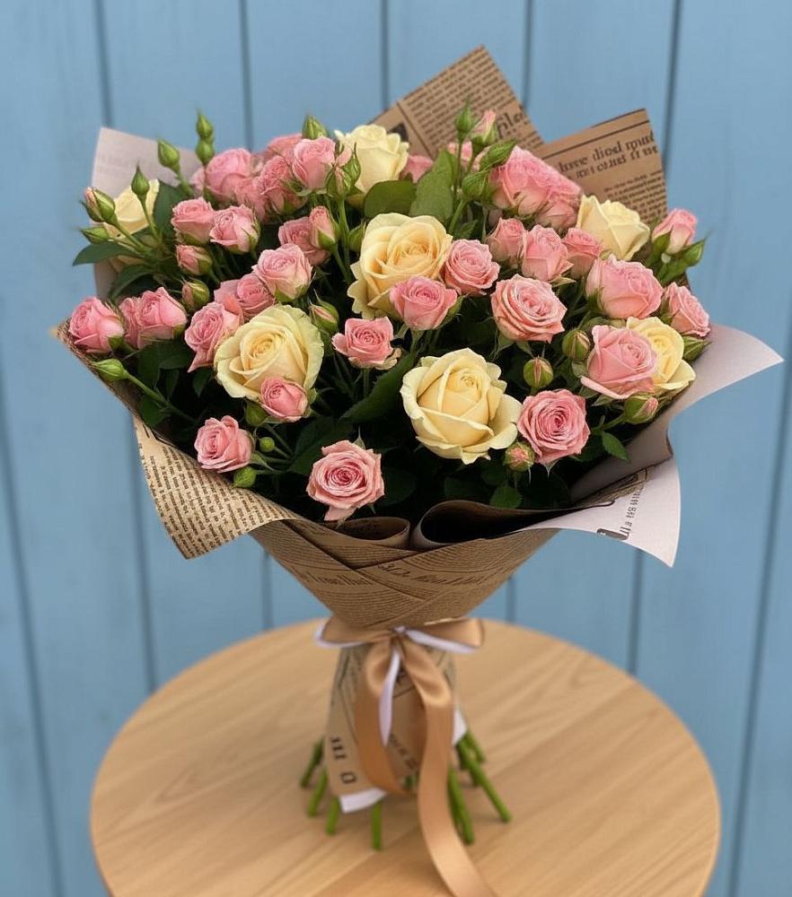 Букет цветов из: Розы в Снегирях