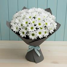 Букет цветов из:  Хризантемы в Снегирях