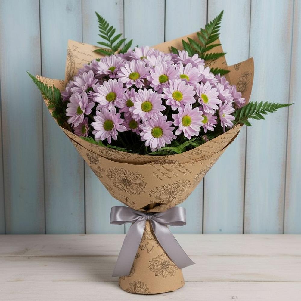 Букет цветов из: Хризантемы в Снегирях