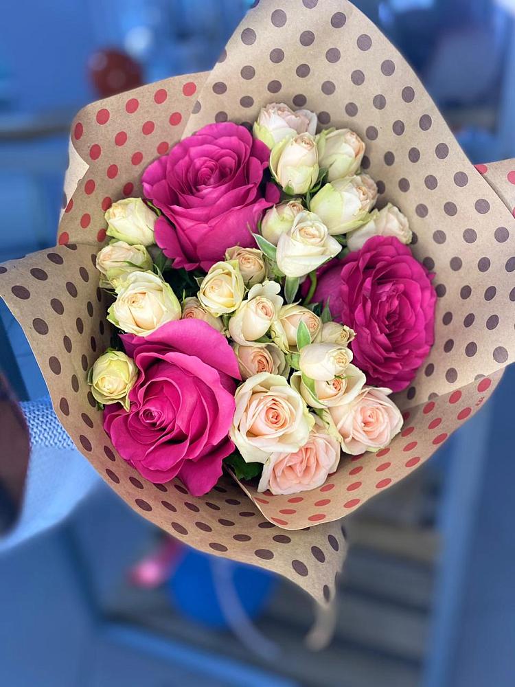 Букет цветов из: Розы в Снегирях