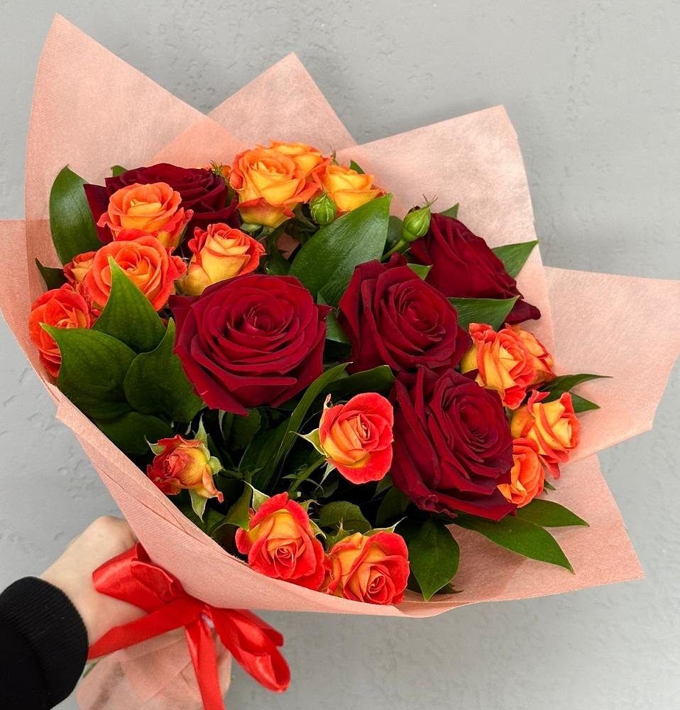 Букет Любовь и восторг в Снегирях