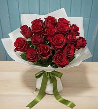 Букет Красные розы в Снегирях