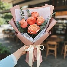 Букет цветов из:  Розы в Снегирях