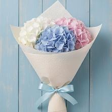 Букет цветов из:  Гортензия в Снегирях