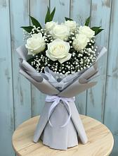 Букет цветов из:  Розы #REPLACE_PRED# Снегирях