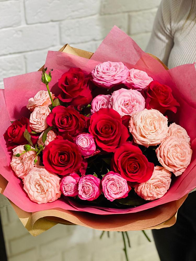 Букет цветов из: Розы в Снегирях