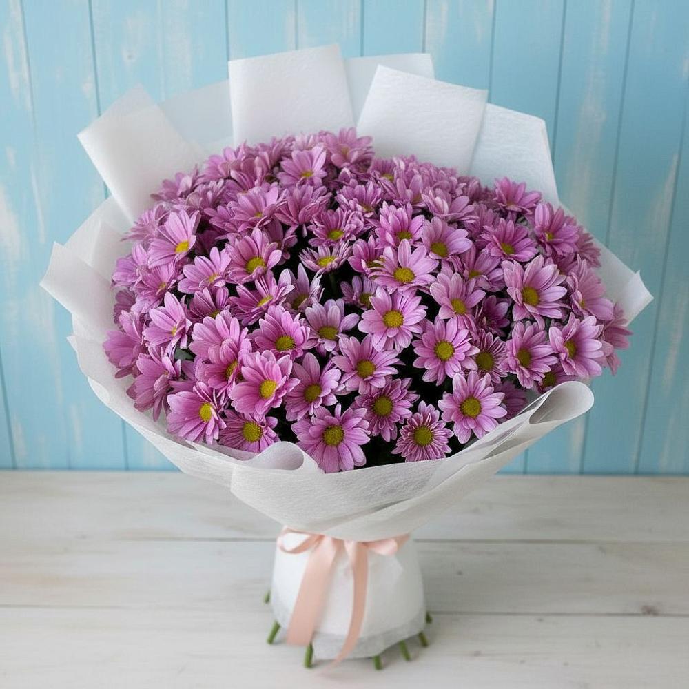 Букет цветов из: Хризантемы в Снегирях