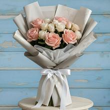 Букет цветов из:  Розы #REPLACE_PRED# Снегирях