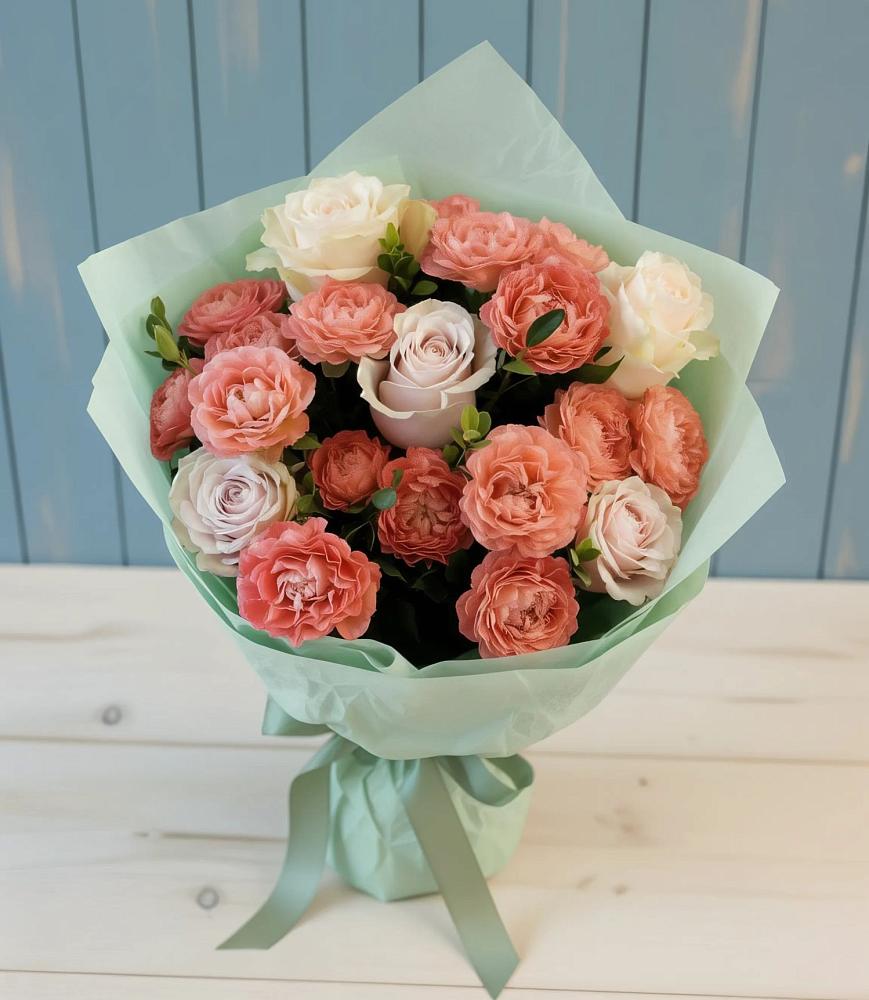 Букет цветов из: Розы в Снегирях