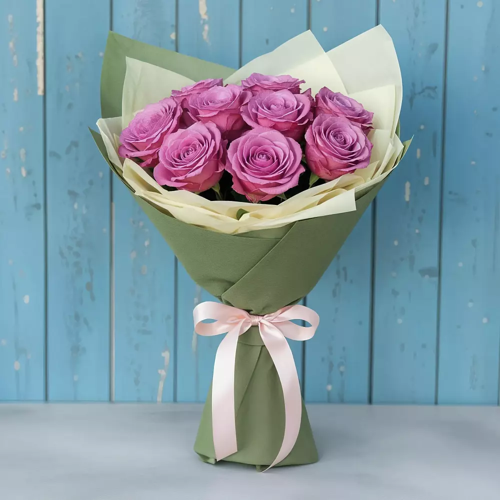 Букет Розы Фёрст Леди в Снегирях