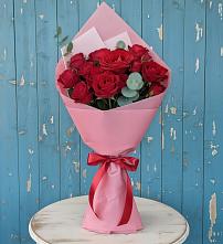 Букет цветов из:  Розы в Снегирях