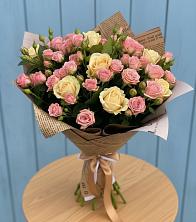 Букет цветов из:  Розы в Снегирях