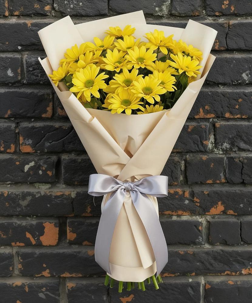 Букет цветов из: Хризантемы в Снегирях