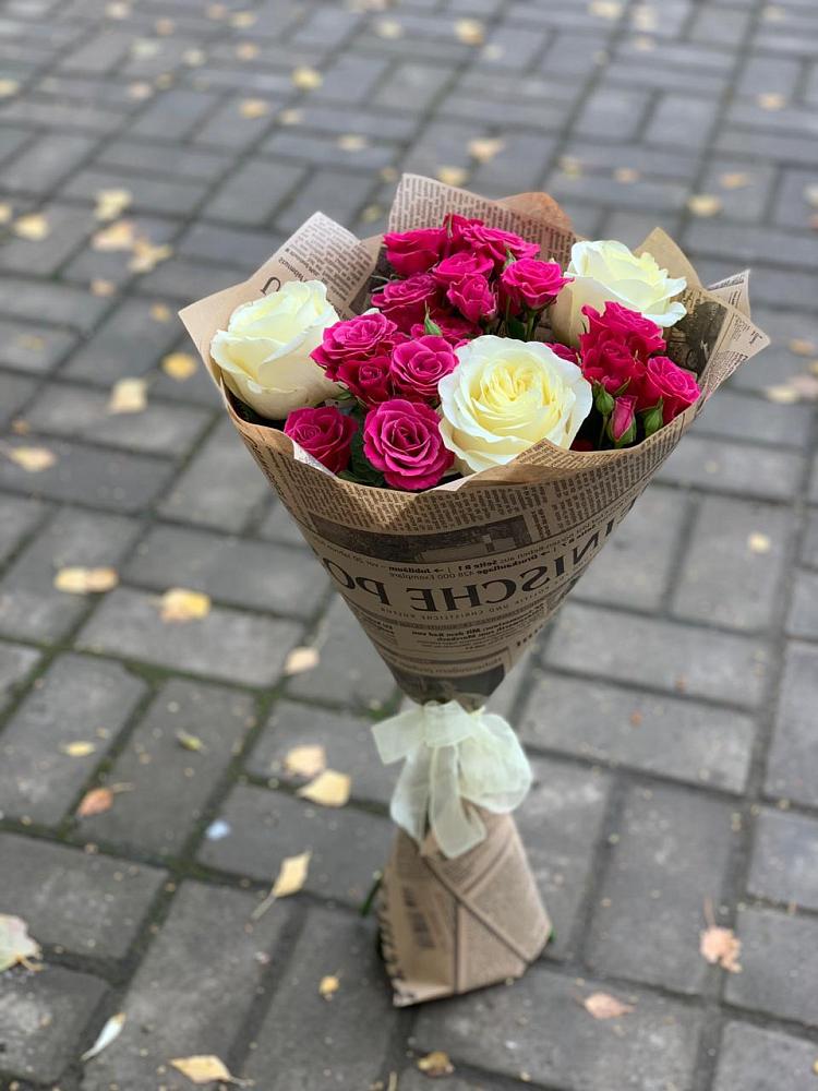 Букет цветов из: Розы в Снегирях