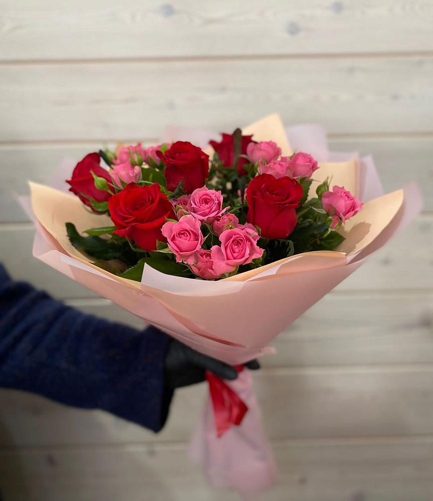 Букет цветов из: Розы в Снегирях