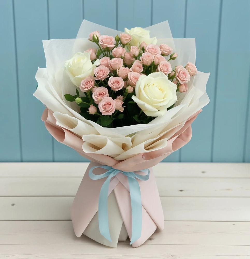 Букет цветов из: Розы в Снегирях