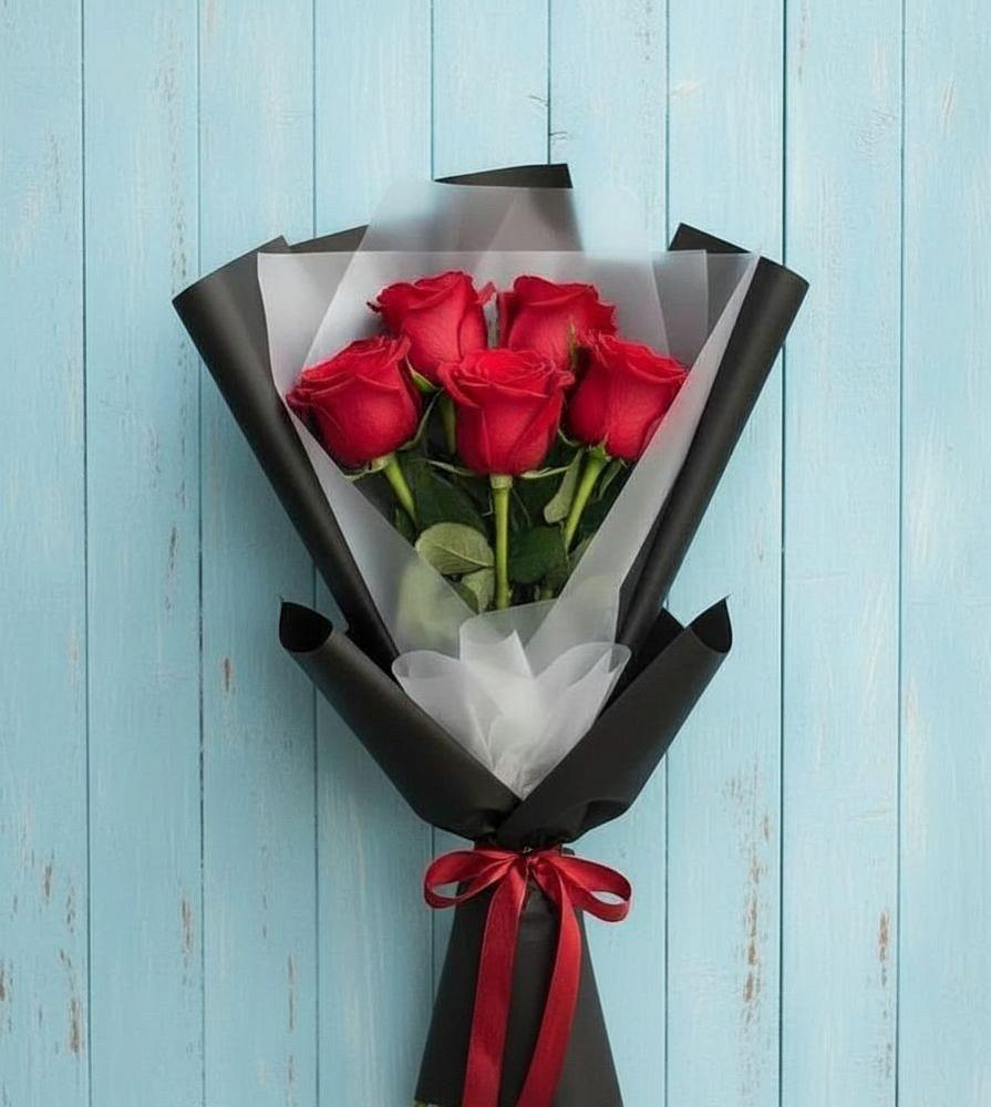 Букет цветов из: Розы в Снегирях