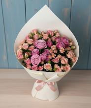 Букет цветов из:  Розы #REPLACE_PRED# Снегирях